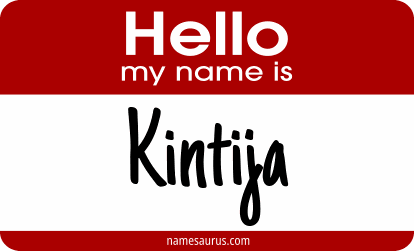 Hello my name is Kintija png download
