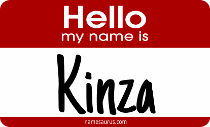 Hello my name is Kinza png download