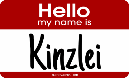 Hello my name is Kinzlei png download
