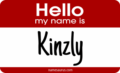 Hello my name is Kinzly png download