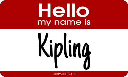Hello my name is Kipling png download