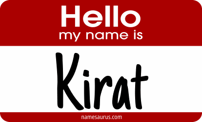 Hello my name is Kirat png download