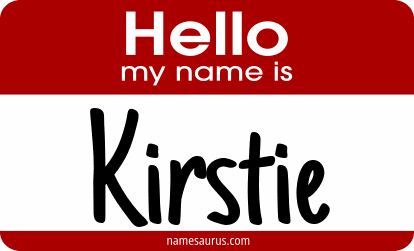 Hello my name is Kirstie png download