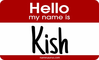 Hello my name is Kish png download