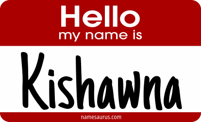 Hello my name is Kishawna png download