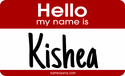 Hello my name is Kishea png download