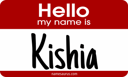 Hello my name is Kishia png download