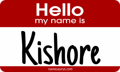Hello my name is Kishore png download