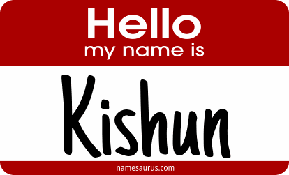Hello my name is Kishun png download