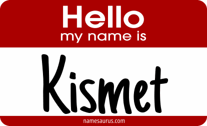 Hello my name is Kismet png download