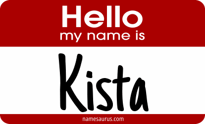 Hello my name is Kista png download