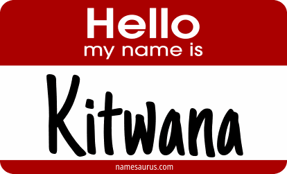 Hello my name is Kitwana png download