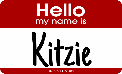 Hello my name is Kitzie png download
