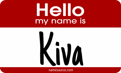 Hello my name is Kiva png download