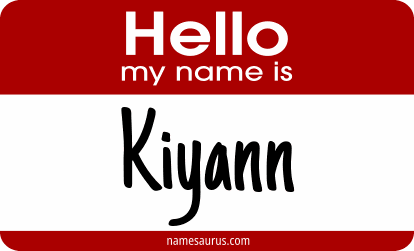 Hello my name is Kiyann png download