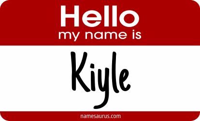 Hello my name is Kiyle png download