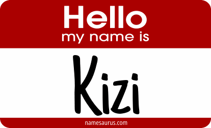 Hello my name is Kizi png download