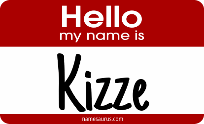 Hello my name is Kizze png download