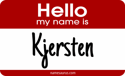 Hello my name is Kjersten png download