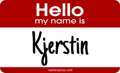 Hello my name is Kjerstin png download