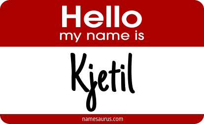 Hello my name is Kjetil png download
