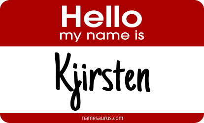 Hello my name is Kjirsten png download