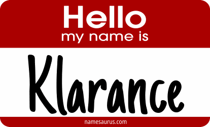 Hello my name is Klarance png download