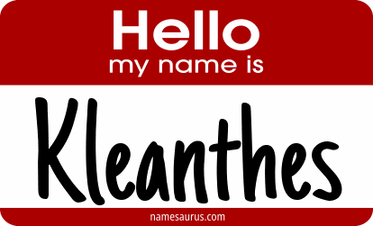 Hello my name is Kleanthes png download