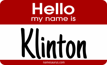 Hello my name is Klinton png download