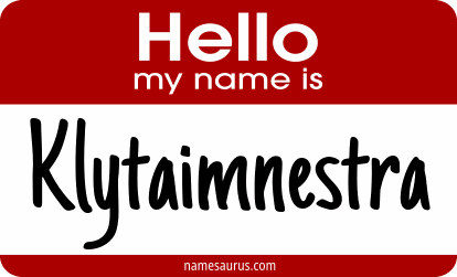 Hello my name is Klytaimnestra png download