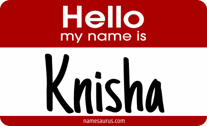 Hello my name is Knisha png download