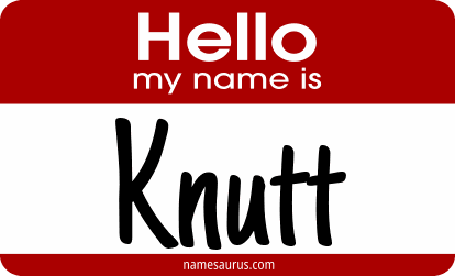 Hello my name is Knutt png download