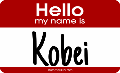 Hello my name is Kobei png download