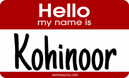 Hello my name is Kohinoor png download