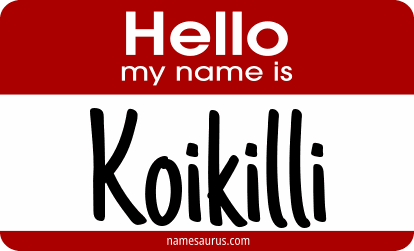 Hello my name is Koikilli png download