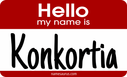 Hello my name is Konkortia png download