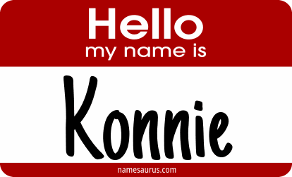 Hello my name is Konnie png download