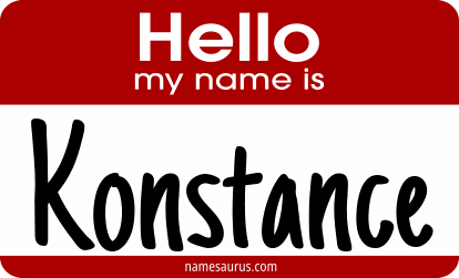 Hello my name is Konstance png download