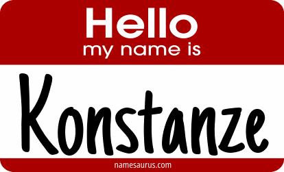 Hello my name is Konstanze png download