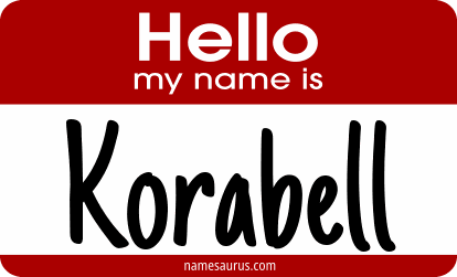 Hello my name is Korabell png download