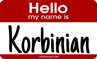 Hello my name is Korbinian png download
