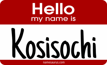 Hello my name is Kosisochi png download