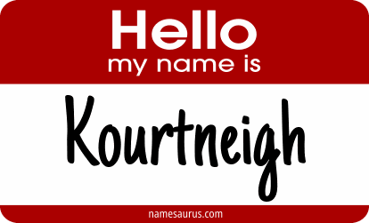 Hello my name is Kourtneigh png download
