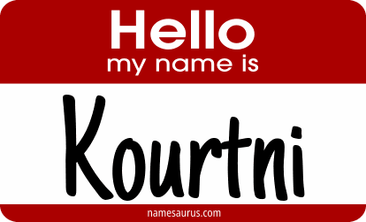 Hello my name is Kourtni png download