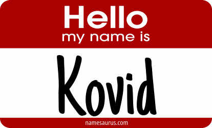 Hello my name is Kovid png download