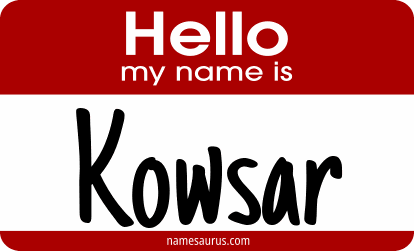 Hello my name is Kowsar png download