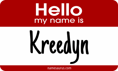 Hello my name is Kreedyn png download