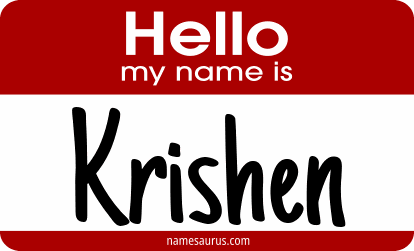 Hello my name is Krishen png download