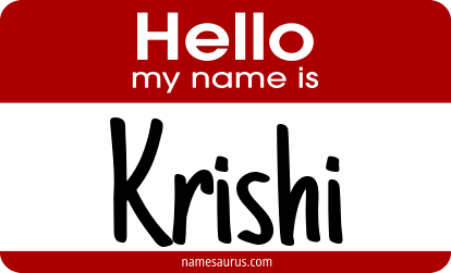 Hello my name is Krishi png download
