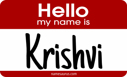 Hello my name is Krishvi png download